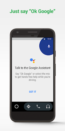 Screenshot Android Auto – Google Maps, Media & Messaging 2