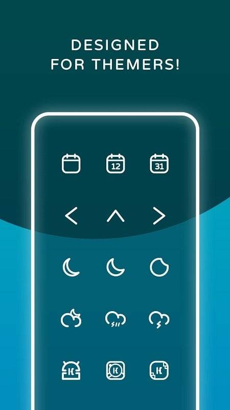 Reev Pro - White Outline Icons Capture d’écran2