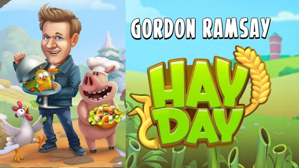 Đầu bếp nổi tiếng Gordon Ramsay Trades Bếp cho các trang trại trong sự kiện Ngày Hay