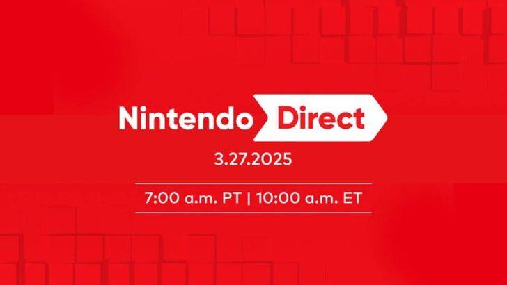 Nintendo Direct Set for March 2025, Switch 2 Direct to Follow