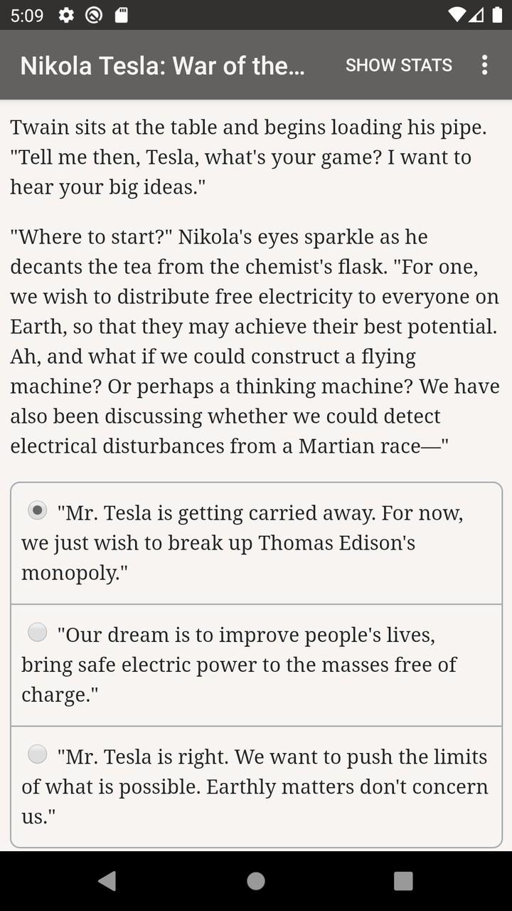 Tesla: War of the Currents屏幕截圖1