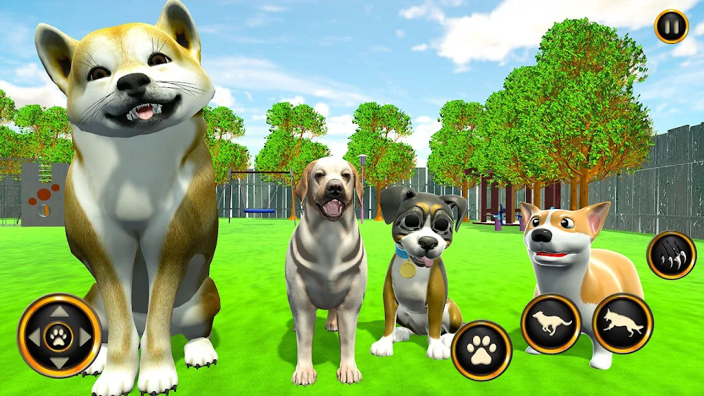 Dog Life Dog Simulator Games 스크린샷 1