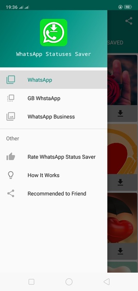 Status Saver for Whatsapp ကိုဖန်သားပြင်4