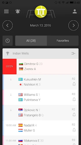 Tennis Temple - Live scores Screenshot 3