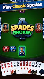 Spades US: Classic Card Game screenshot 2