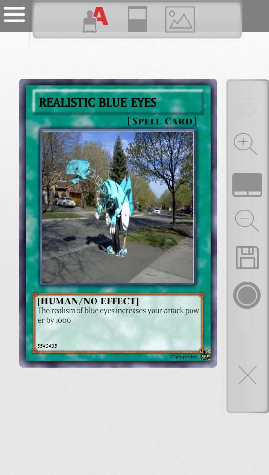 Yugioh Card Maker zrzut ekranu 4