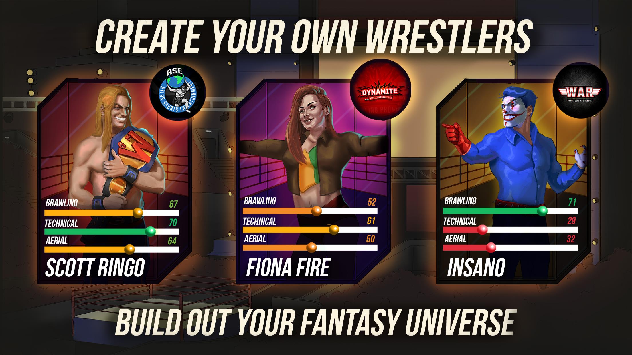 Wrestling GM Screenshot 1