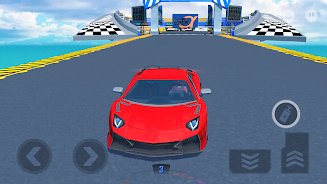 Ramp Car Trick Master 3D Screenshot 2