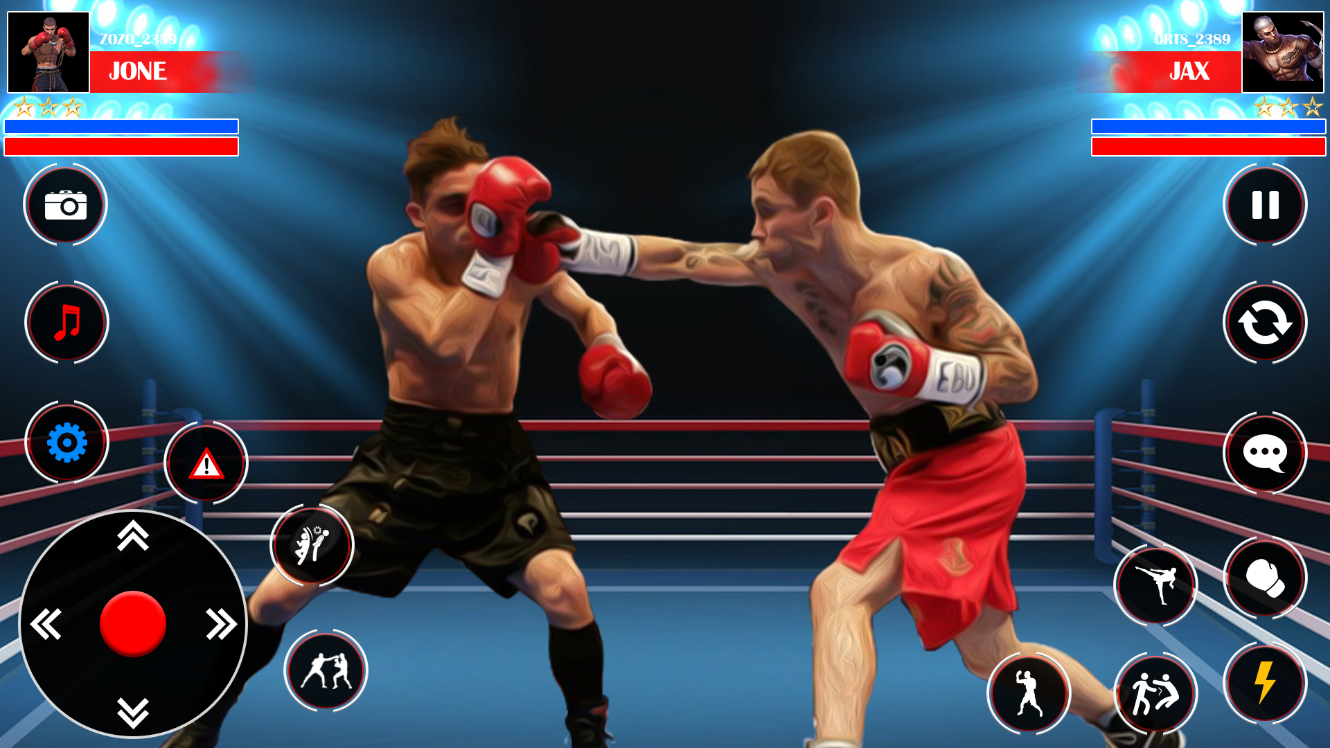 ภาพหน้าจอ Real Punch Boxing Games 3d 4