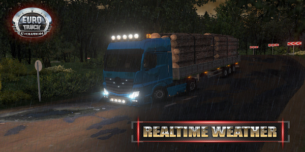 Euro Truck Driver Mod captura de pantalla 2
