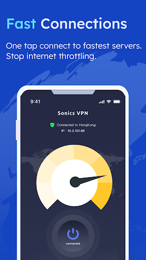 Sonics VPN - Fast VPN proxy 스크린샷 2