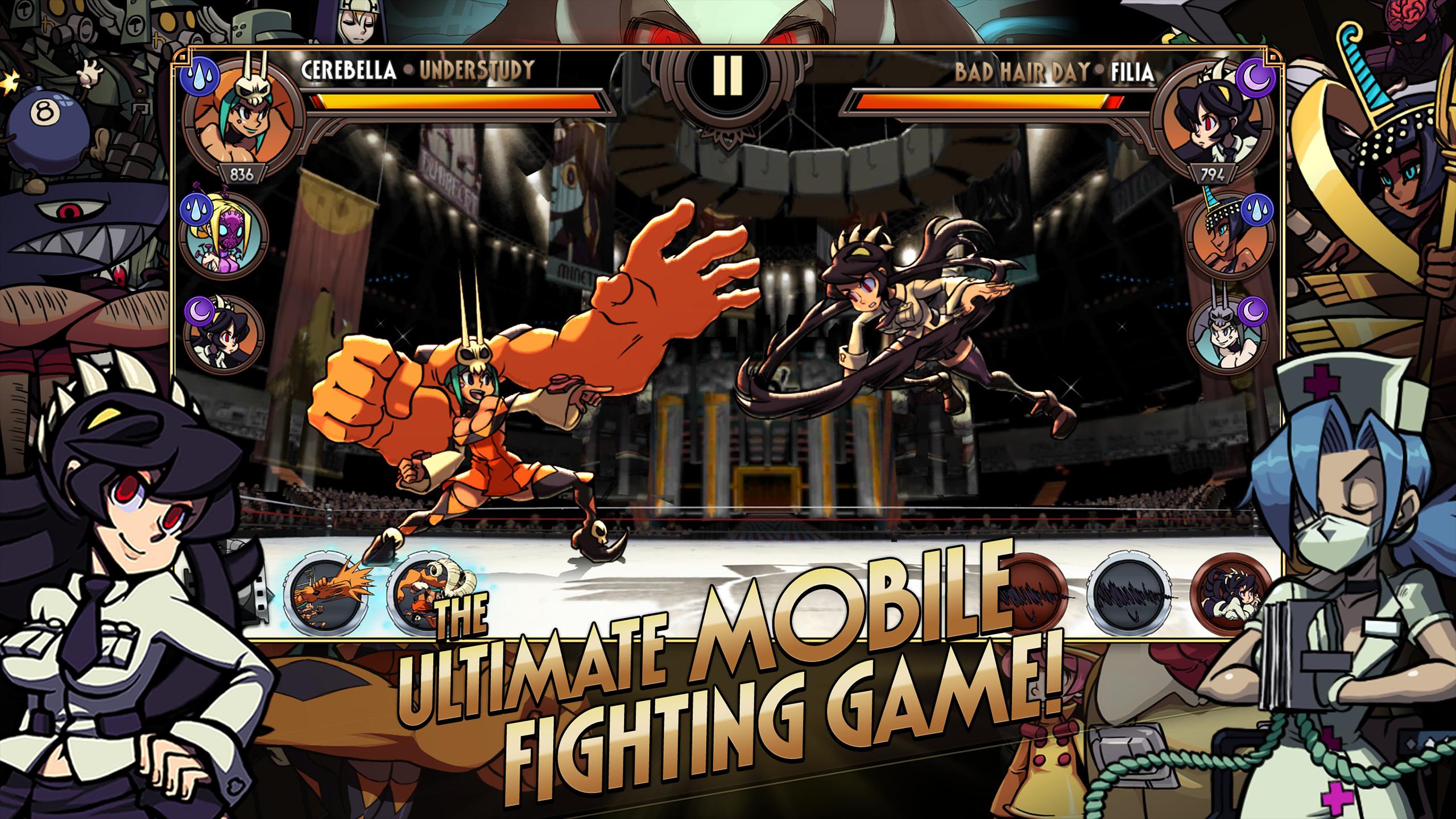 Skullgirls: Kampf + RPG Screenshot 1