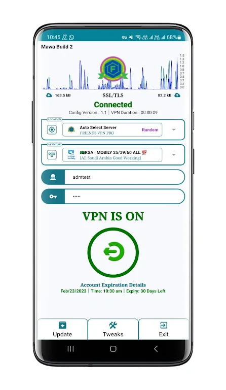 Screenshot FRIENDS VPN PRO 3