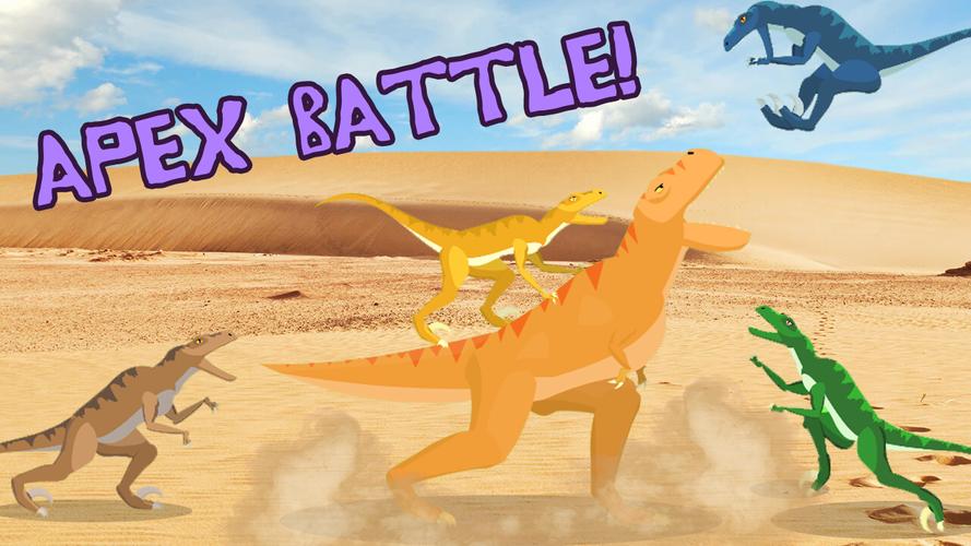 T-Rex Fights Raptorsスクリーンショット1