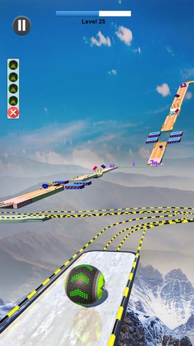 Sky Rolling Ball Master 3D screenshot 2