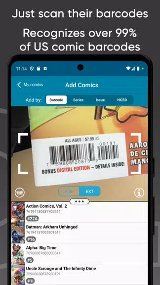 CLZ Comics - base de données Capture d’écran1