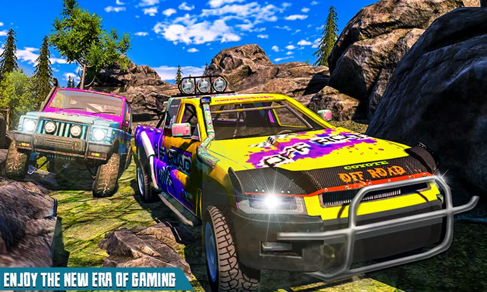 Monster 4x4 Offroad Jeep Stunt Racing 2019 ảnh chụp màn hình 4