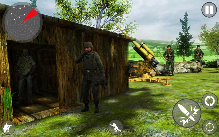 Army Mission Counter Attack Shooter Strike  2019 ekran görüntüsü 1