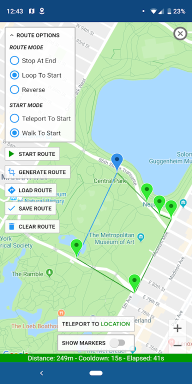 Fake GPS Location – GPS JoyStick Mod zrzut ekranu 3