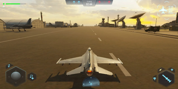 Sky Warriors: Airplane Games स्क्रीनशॉट 2