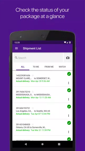 FedEx Mobile Screenshot 2