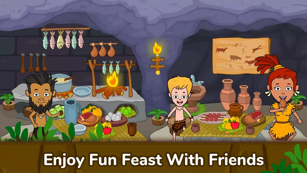 Caveman Games World for Kids ekran görüntüsü 2