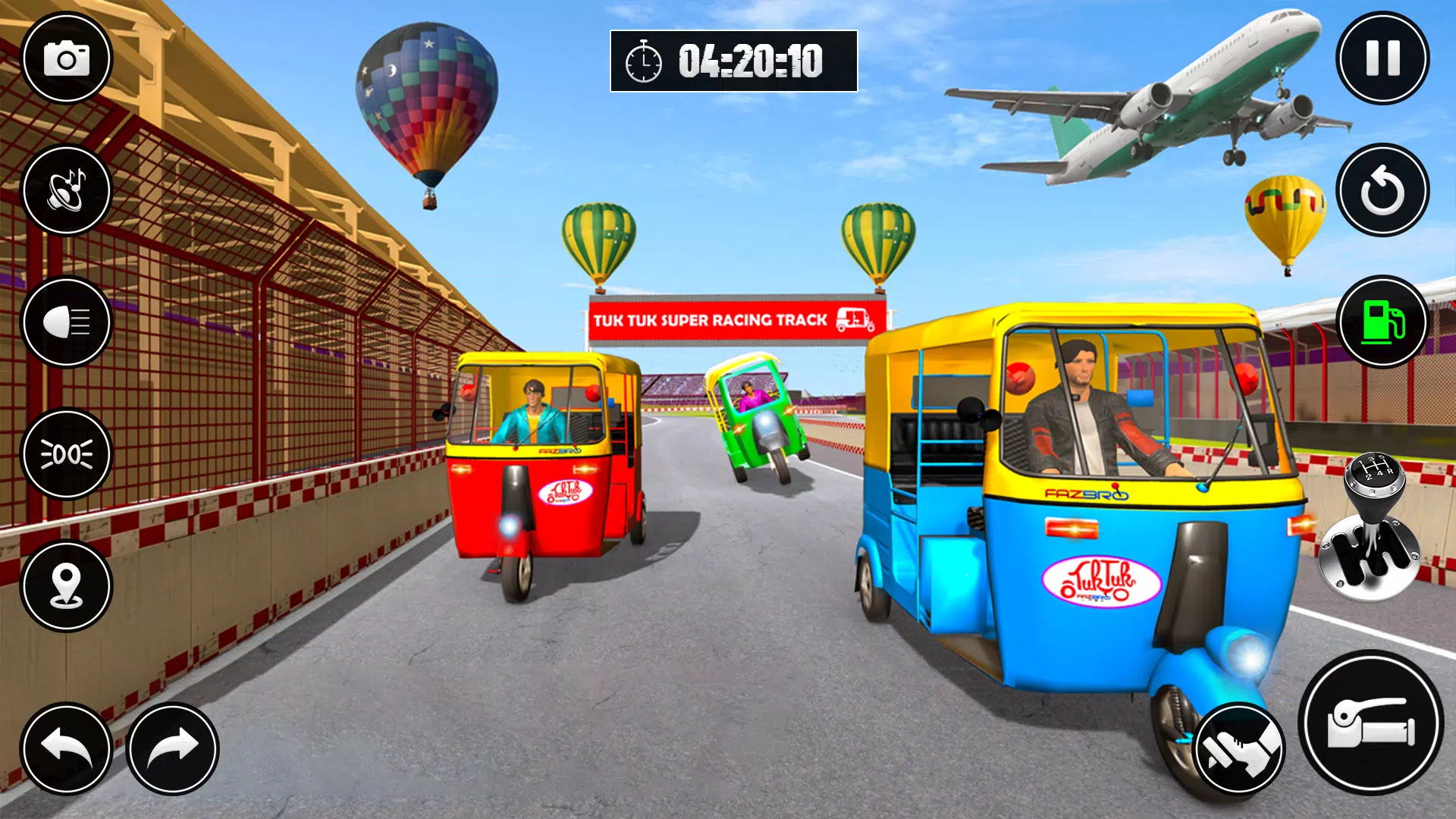 City Taxi Auto Rickshaw Game ကိုဖန်သားပြင်3