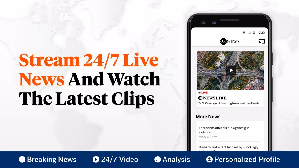ABC News: Breaking News Live屏幕截圖1