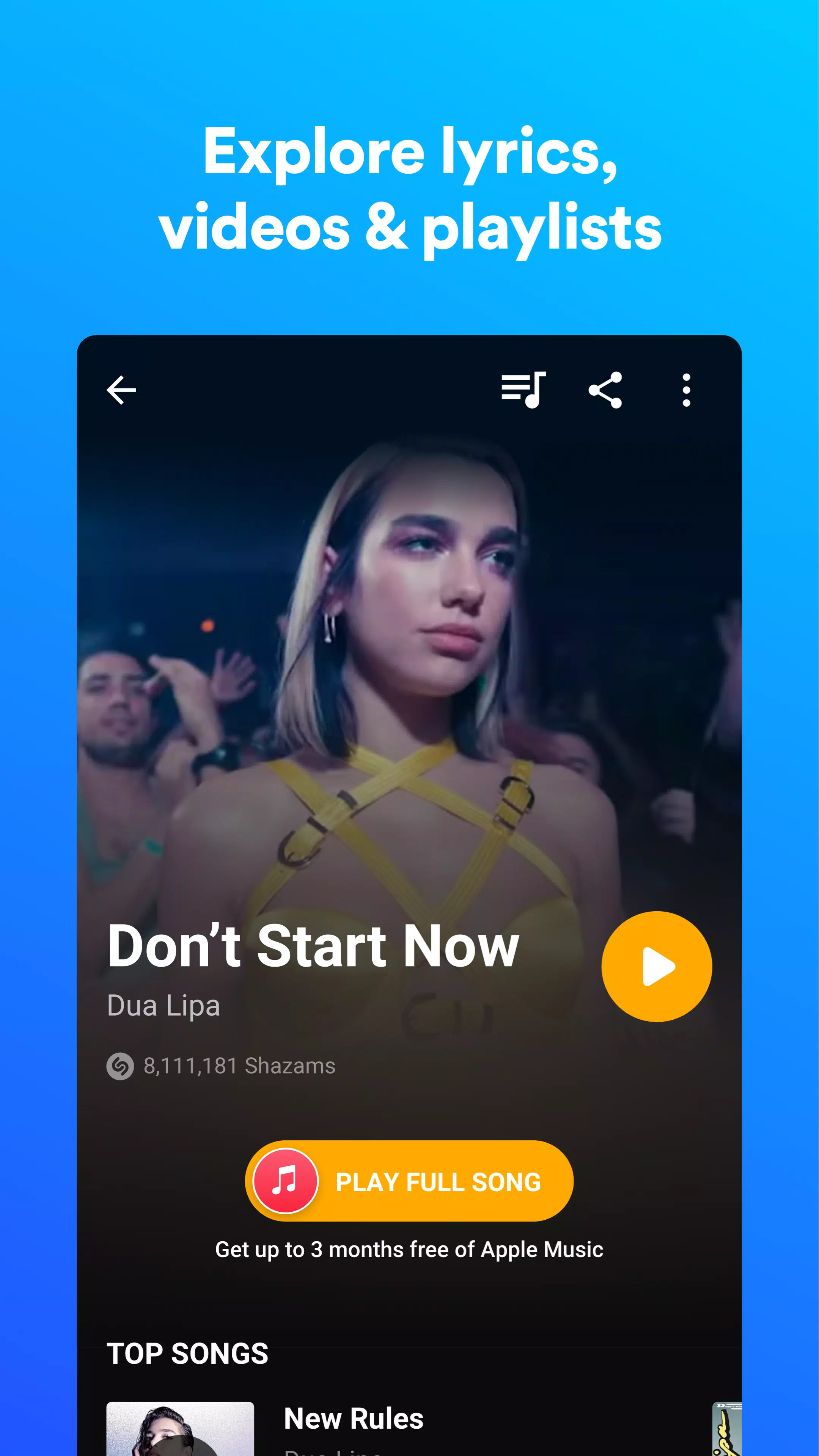 Shazam：音楽やコンサートを探す スクリーンショット 3