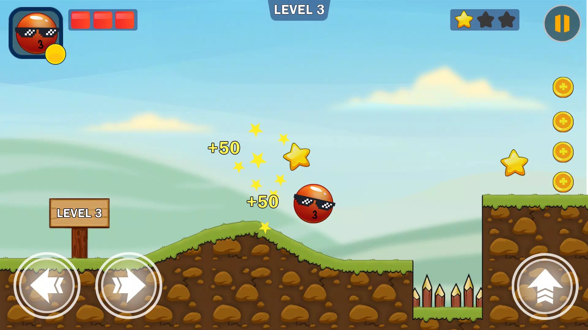 Bounce ball 9 screenshot 1