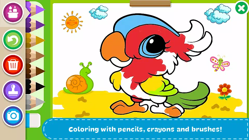 Coloring Book - Kids Paint Screenshot 1