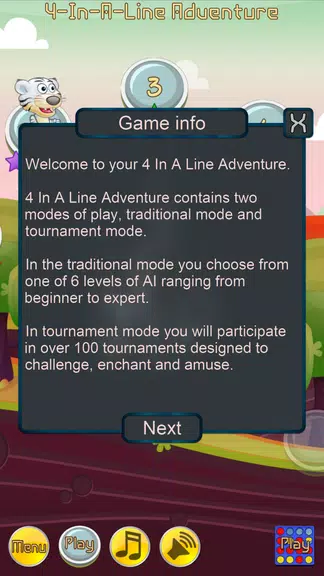 4 In A Line Adventure 스크린 샷 2