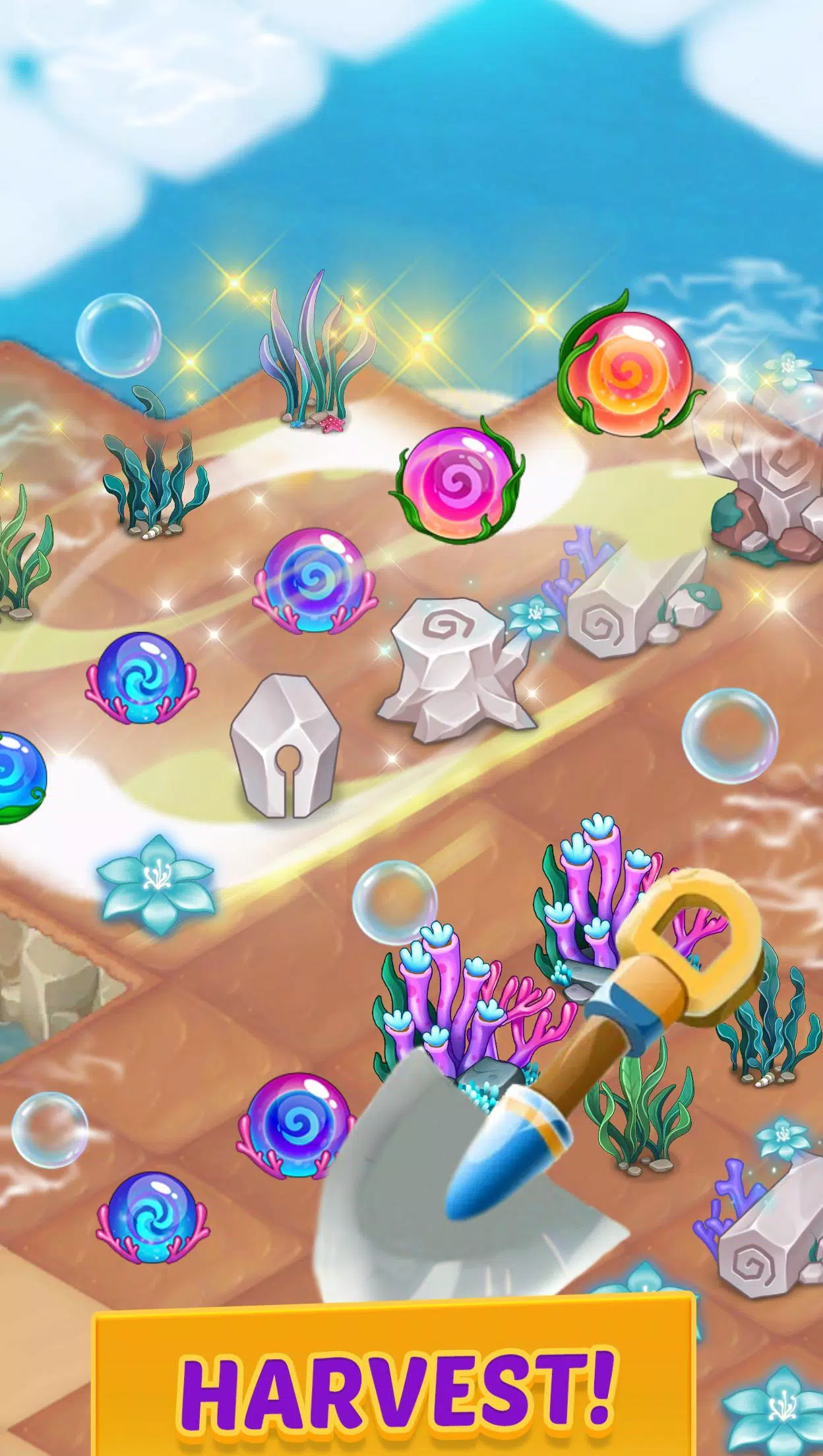 Merge Mermaids-magic puzzles Скриншот 2