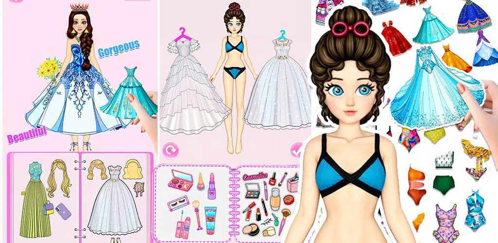 Paper Doll: Dress Up DIY Game ảnh chụp màn hình 1