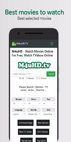 ภาพหน้าจอ M4uHD - Movies and TV shows 3