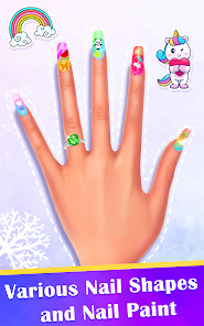 Nail polish game nail art экрана 2