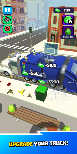 Garbage Truck 3D zrzut ekranu 2