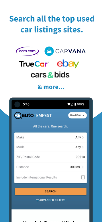 AutoTempest - Car search স্ক্রিনশট 1