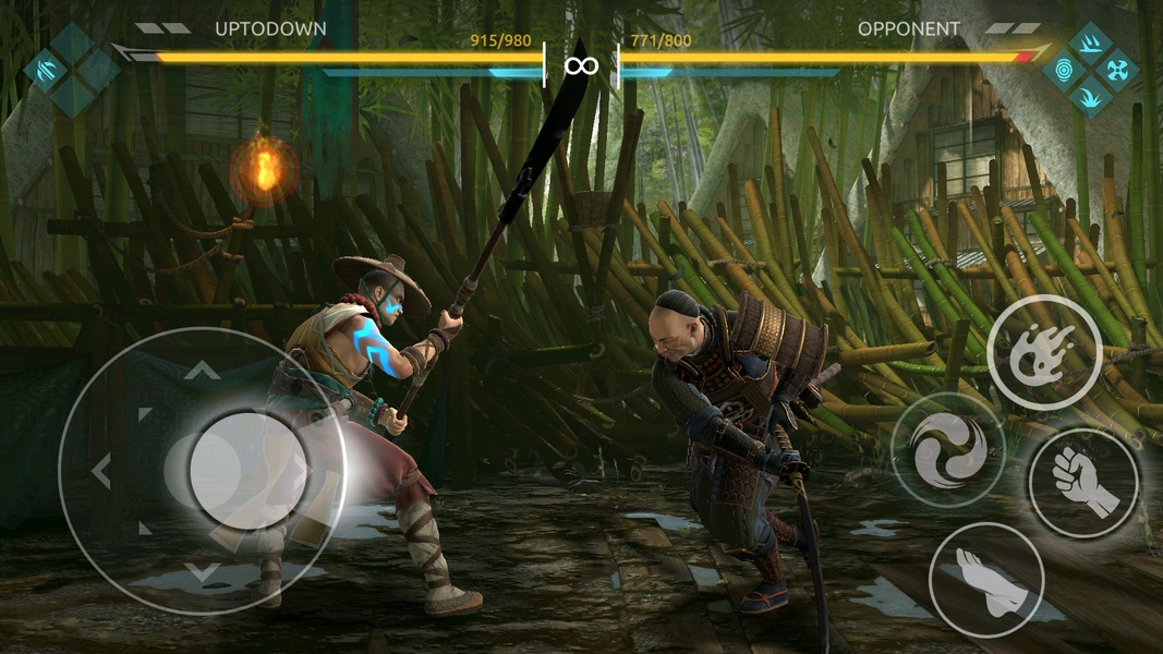 Shadow Fight 4: Arena ảnh chụp màn hình 1