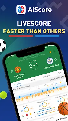 AiScore - Live Sports Scores স্ক্রিনশট 1