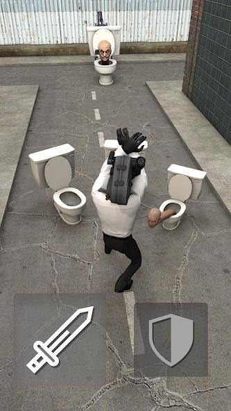 Toilet Fight Mod ekran görüntüsü 1