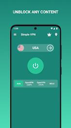 Simple VPN Pro - 專用快速VPN屏幕截圖1