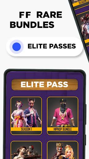 FFF FF Skin Tool, Elite Pass экрана 1