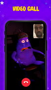 Grimace Fake Call Prank zrzut ekranu 3