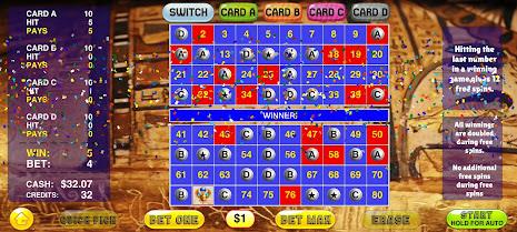 Screenshot Keno 4 Card - 4 Card Keno 4