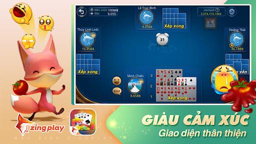 Poker VN ZingPlay ( Mậu Binh)屏幕截圖4