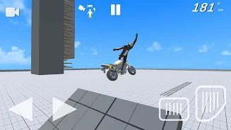 Moto Crash Simulator: Accident ekran görüntüsü 3