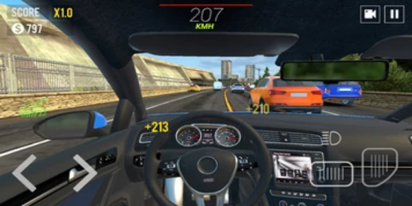 Racing in Car 2021 스크린 샷 2