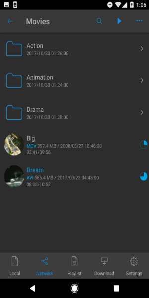 Screenshot nPlayer 1