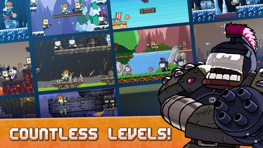 Dan the Man: Action Platformer Screenshot 2